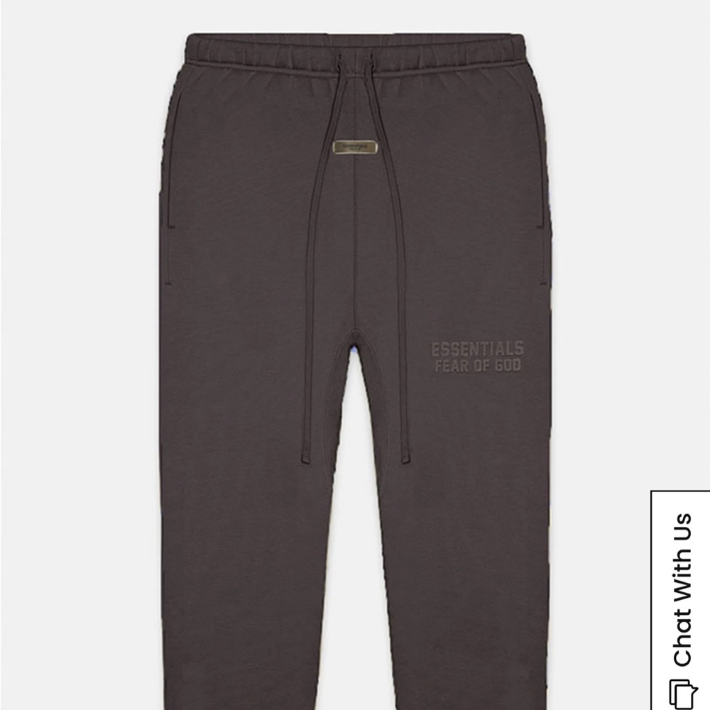 Fear of God Essentials Off Black Sweats